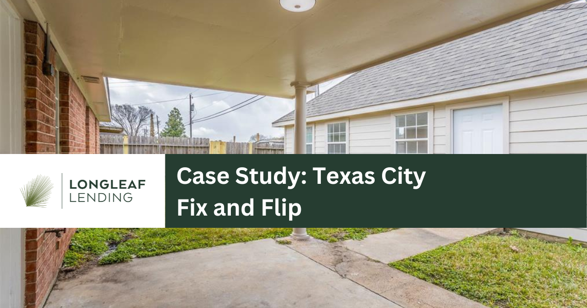 Case Study: Texas City Fix and Flip